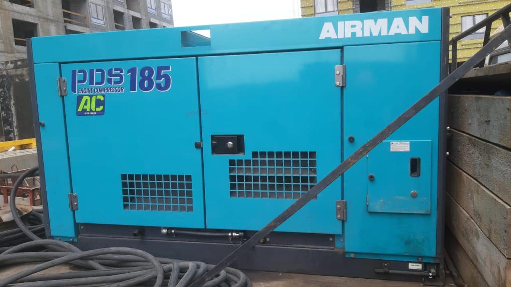 Продается винтовой дизельный компрессор AIRMAN PDS185SC 2019г.в.